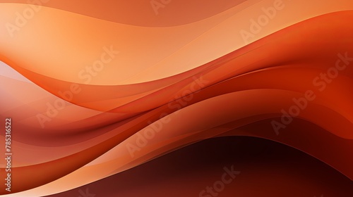 Dynamic brown and orange abstract waves  ideal for wallpaper  business cards  and more 