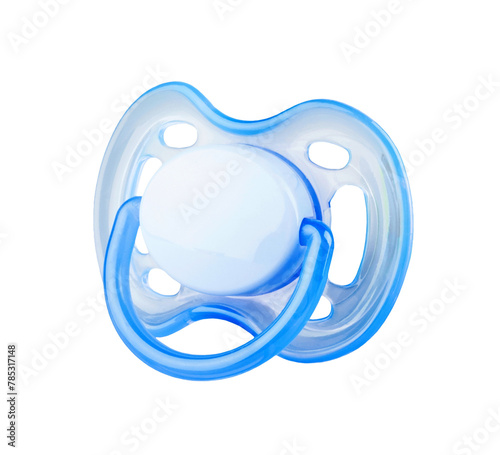 Baby dummy isolated on transparent background. PNG format