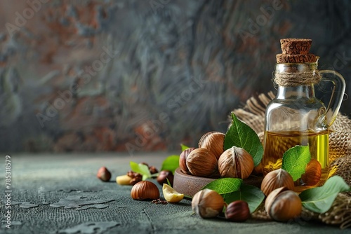 Hazelnut oil photo