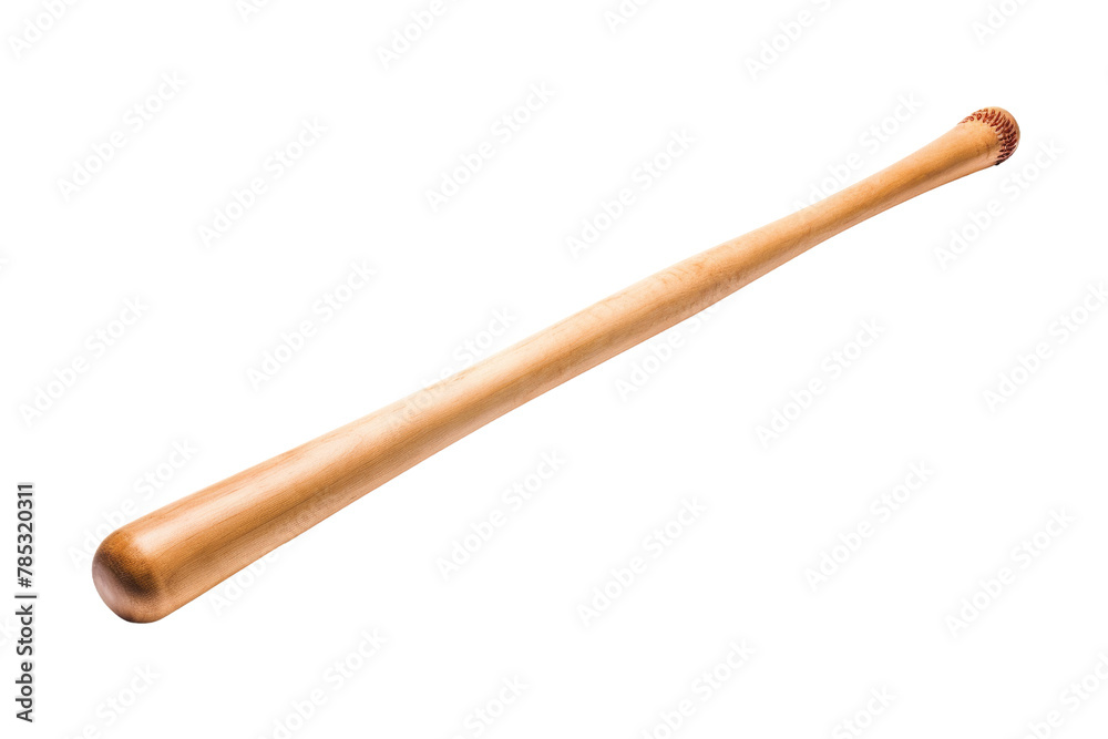 The Wooden Wonder: Close Up of a Toothbrush. On a White or Clear Surface PNG Transparent Background.