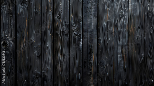 schwarze Natur Holzwand, dunkle Holzbretter, schwarzer Holz Hintergrund, Naturholz, Abgeflammte Holzbretter 