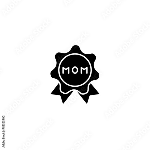 Mother day icon vector illustration logo template for many purpose. Isolated on white background.