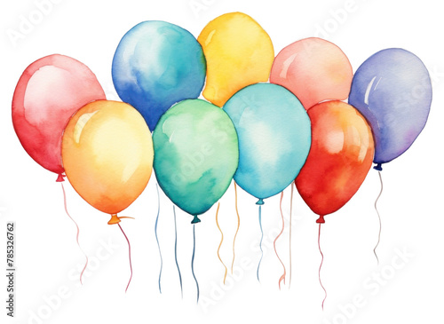 PNG Balloon anniversary celebration decoration