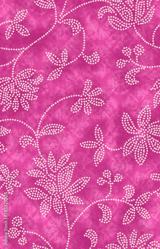 traditional seamless BANDHANI patola pattern