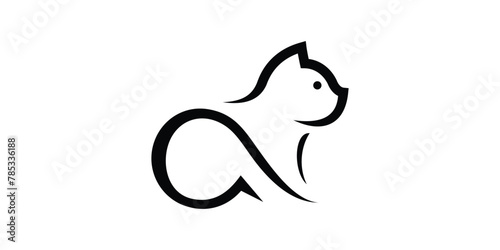 creative logo design for pets, cats, cute, kitty, logo design templates, symbols, icons, vectors, creative ideas.