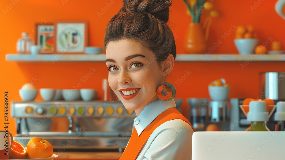 Food blogger reviewing a new restaurant, trendy, commercial photography, culinary, social Food blogger reviewing a new restaurant, trendy, commercial photography, culinary, social
