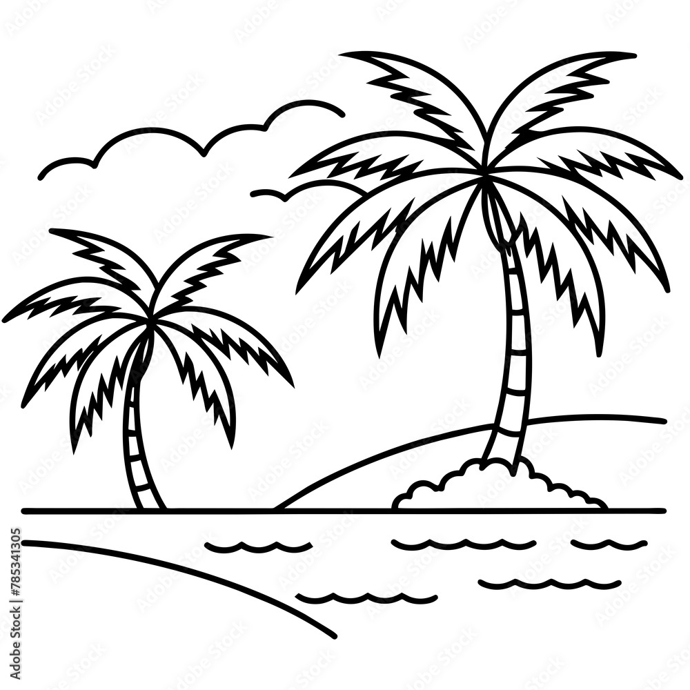 Summer vibes vector illustration.
Summer vibes vector illustration.