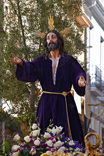 Jesús en el Huerto de los Olivos