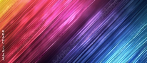 Abstract texture rainbow colors background banner panorama long with 3d geometric striped lines gradient shapes for website, business, print design template paper pattern, defocused blur
