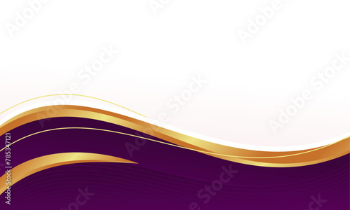 Wave abstract art background template