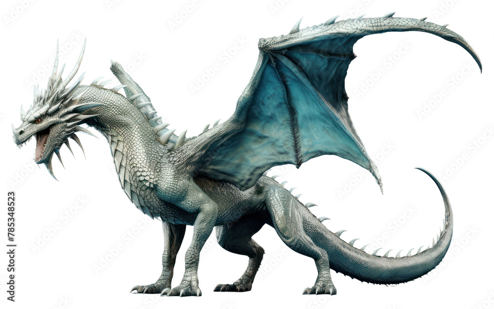 Fototapeta premium PNG Dinosaur animal dragon extinct. 