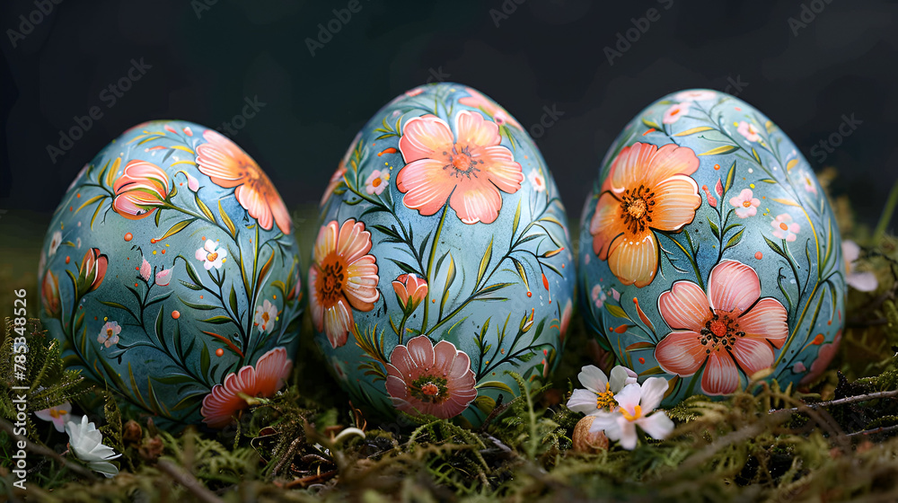 Easter eggs in a basket 3d Image,
Easter eggs iridescent color lustrous and pearly Easter eggs in a basket 3d Image,
Easter eggs iridescent color lustrous and pearly