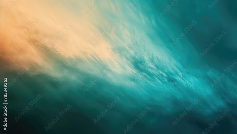 Abstract colorful dark blue, soft blue and brown gradient blurred background. suitable for banner, website
