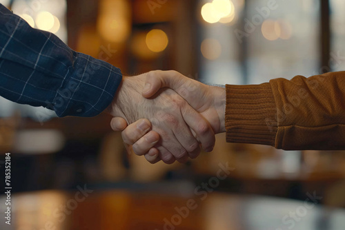 Professional Business Handshake Image