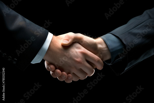 Professional Business Handshake Success