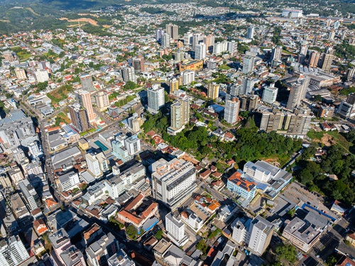 Imagem aérea de Bento Gonçalves RS também conhecida como Cruzinha e Colônia Dona Isabel.