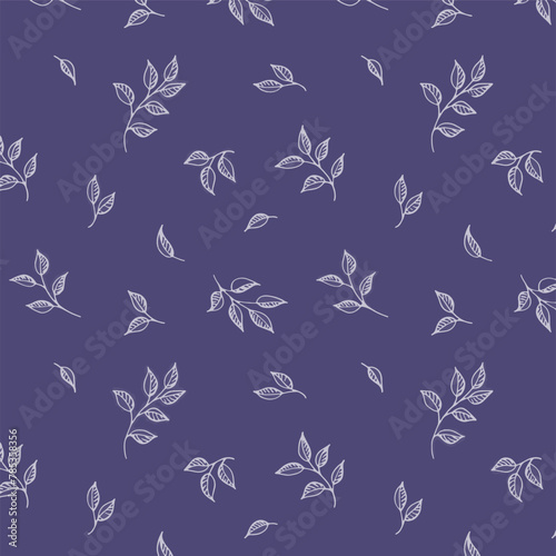 Pattern flower floral spring blossom illustration vector fabric textile design leaf leaves