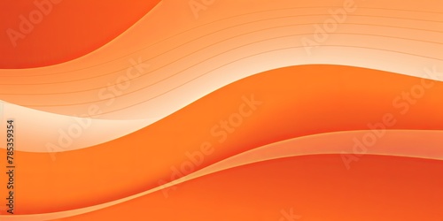 Orange vector background, thin lines, simple shapes, minimalistic style, lines in the shape of U with sharp corners, horizontal line pattern
