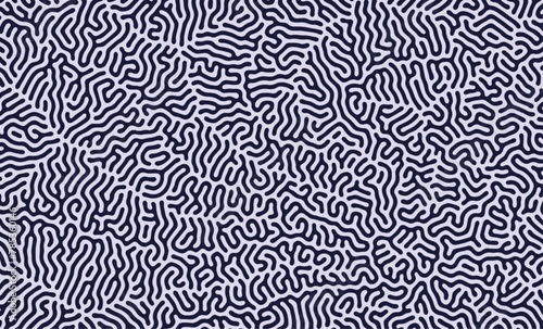 Purple turing lines organic shape patterns background design with elegant pattern
