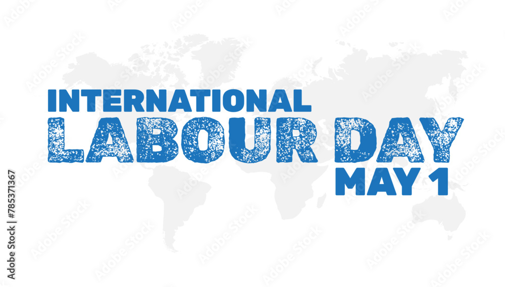 Happy International Labour Day May 1. Mayday poster or banner design. Happy International Labour Day May 1. Mayday poster or banner design.