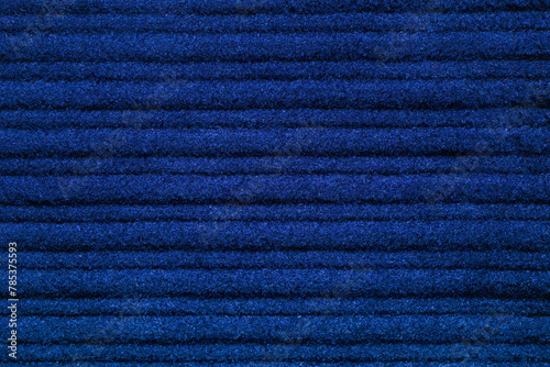 Photographs of enlarged blue corduroy textures