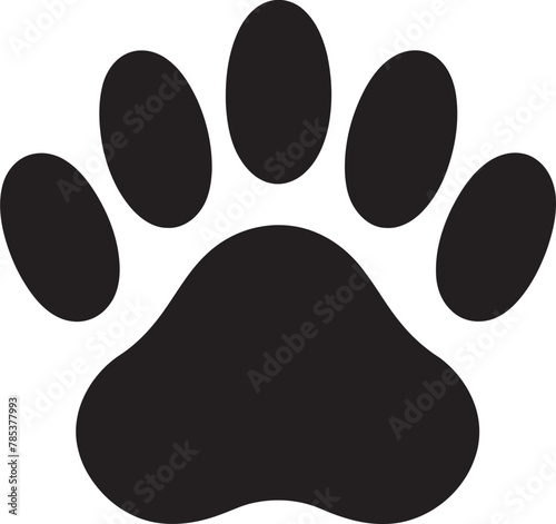 Paws in Harmony Vector Renditions of Peaceful Kitten Prints