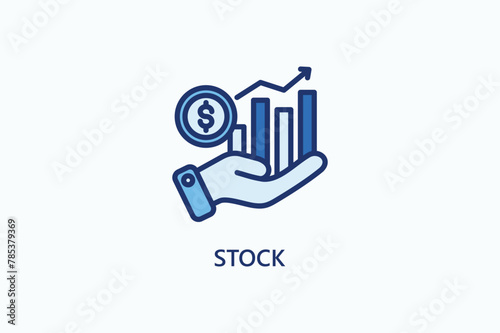 Stock vector, icon or logo sign symbol illustration