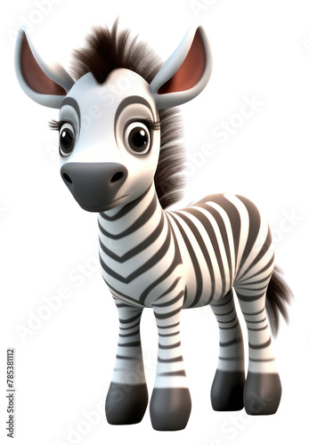 PNG Zebra wildlife cartoon animal