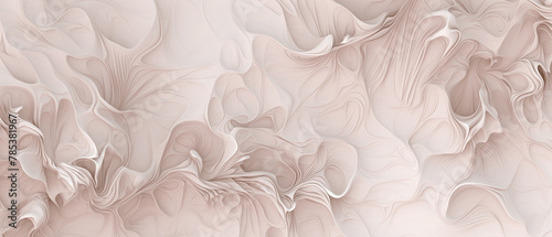 Organic shapes. Background with copy space. Luxury abstract fluid art. Abstract fluid pastel beige background.