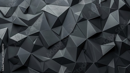 Large-scale photograph of folded paper with an abstract background and a three-dimensional appearance with copy space, Generative AI.