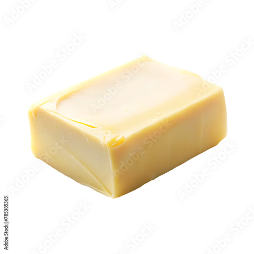 Margarine isolated on transparent background