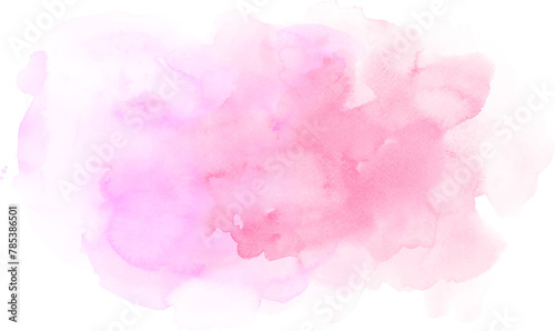 Pink red watercolor stains.