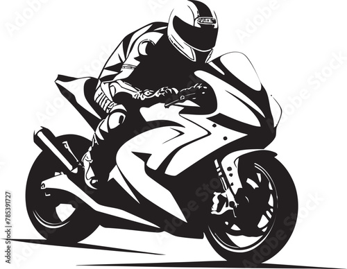 Motorcycle Vector Sketch Extravaganza Sketching the Symphony of Riding