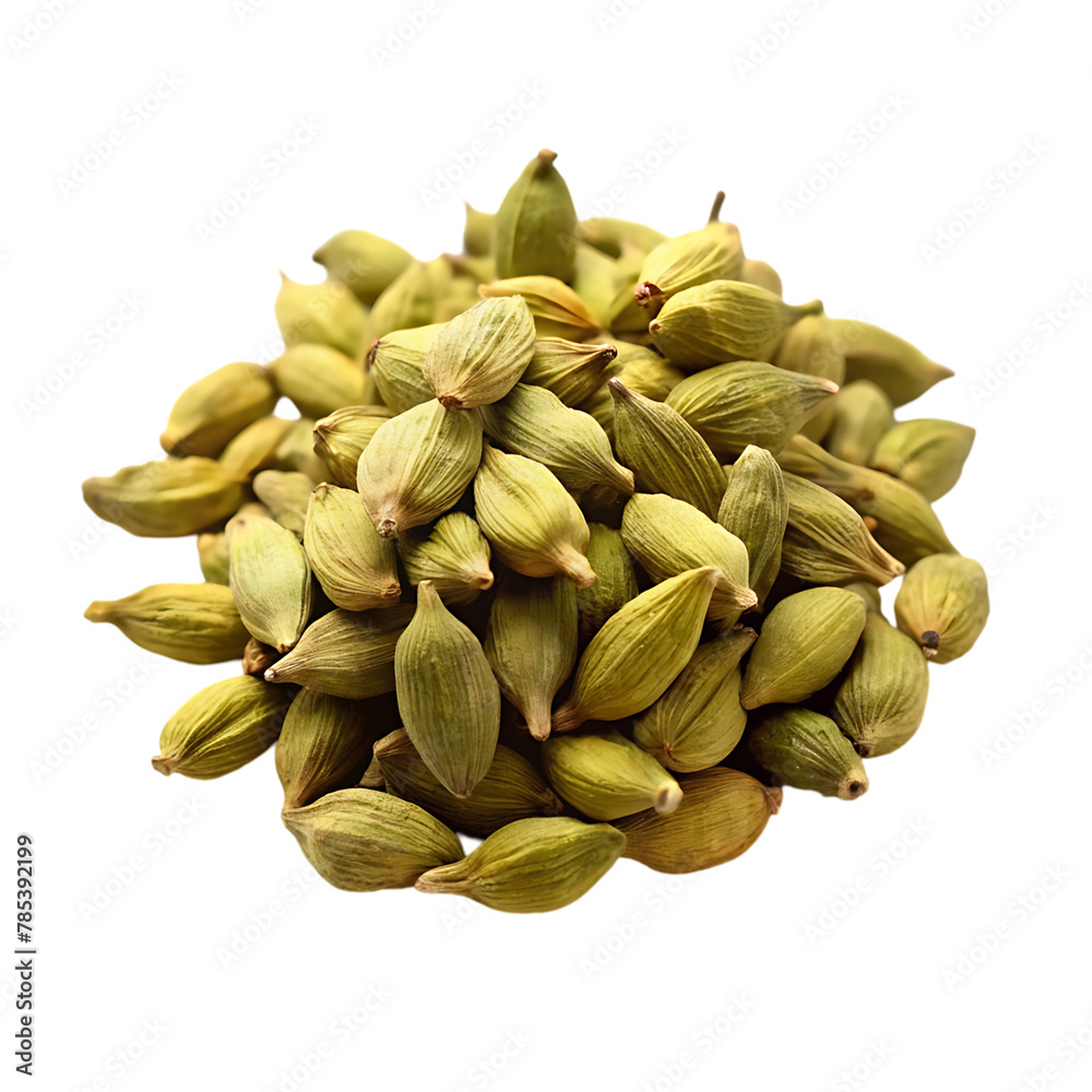 Oregano that has been dried isolated on transparent background