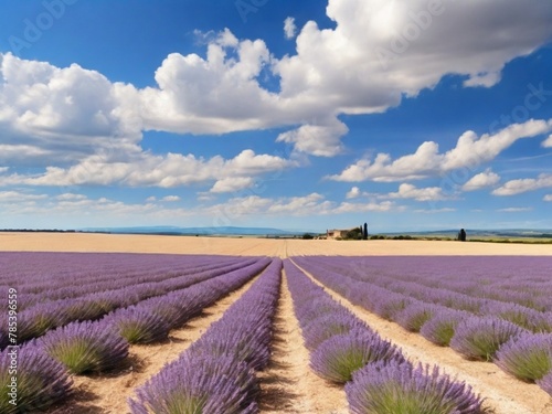 lavender field region