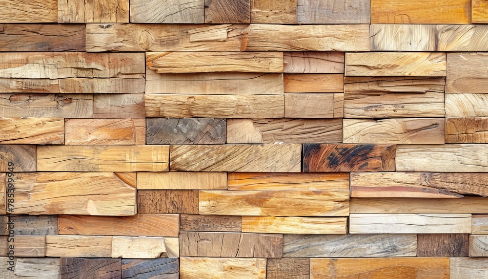 Stylish rustic brown wooden acoustic panels wall texture on a natural wood background Stylish rustic brown wooden acoustic panels wall texture on a natural wood background