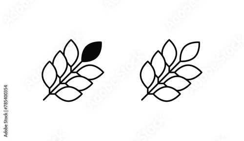 Tobacco icon design with white background stock illustration