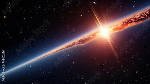 anjum03 Meteor glowing UHD Wallpaper