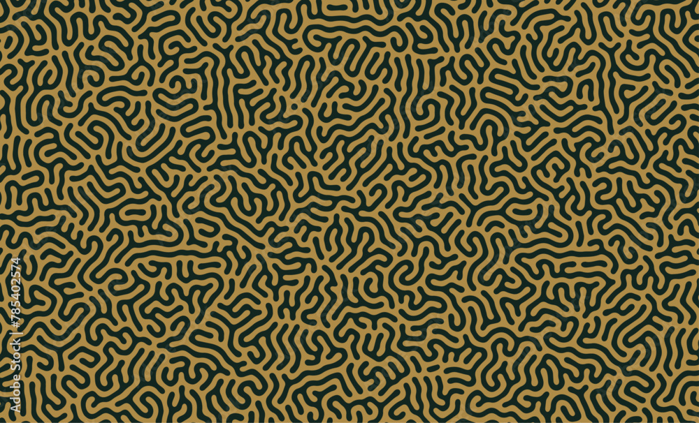 Green turing lines organic shape patterns background design Green turing lines organic shape patterns background design