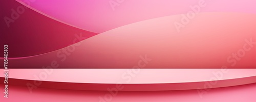 pink abstract background vector  empty room interior with gradient corner in a color for product presentation platform studio showcase mock up