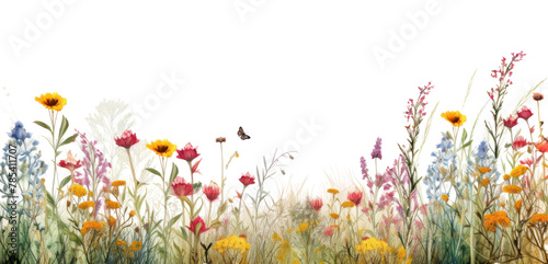PNG Flower wildflower landscape outdoors