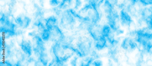 Blue sky with cloud .Beautiful blue sky with white clouds .bright cloud cover in the sun calm clear winter air background .gradient light white background.	