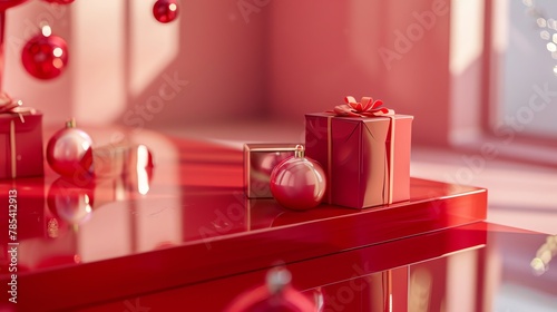 Professional product photography, hyperdetailed precious little gift objects forming nice modern aesthetics composition