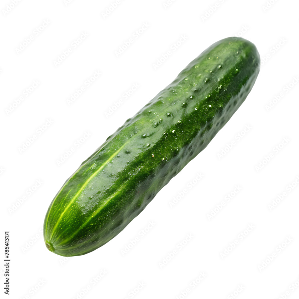 Cucumber isolated on transparent background Cucumber isolated on transparent background