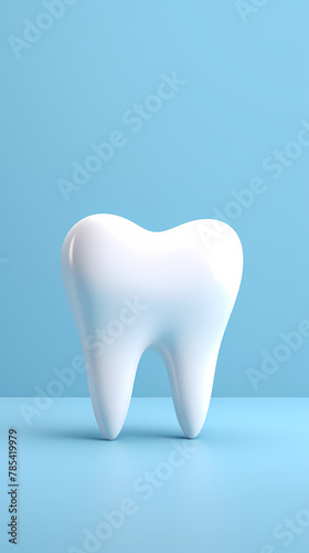 3d rendering of teeth