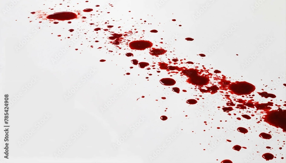 blood splatter isolated