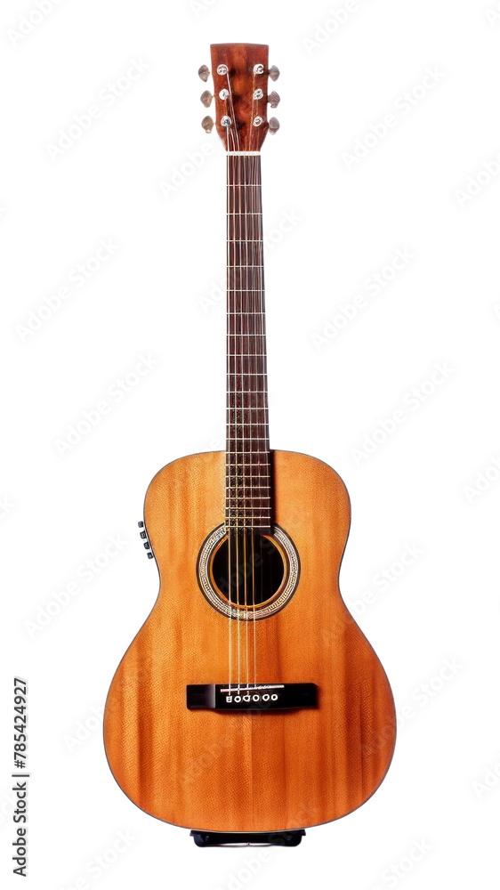 Naklejka premium PNG Guitar transparent background performance creativity
