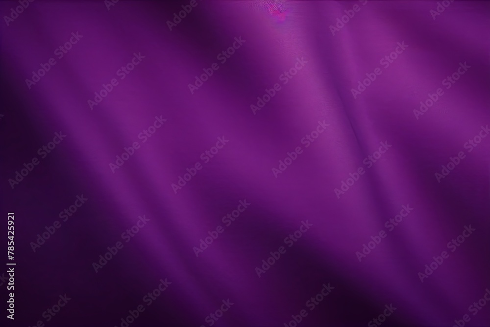 Purple background with subtle grain texture for elegant design, top view. Marokee velvet fabric backdrop with space for text or logo