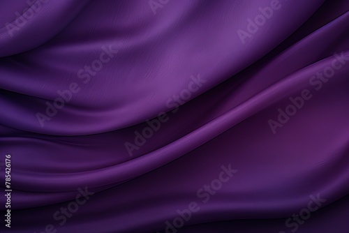 Purple background with subtle grain texture for elegant design, top view. Marokee velvet fabric backdrop with space for text or logo