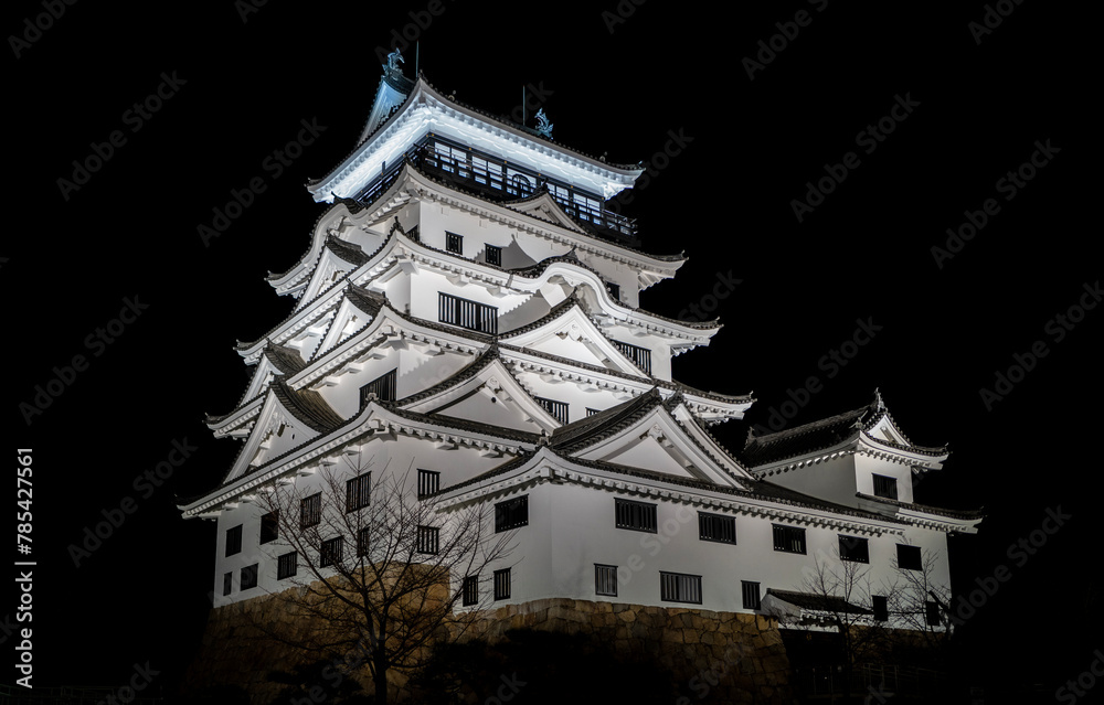Fukuyama Castle in Hiroshima Perfecture